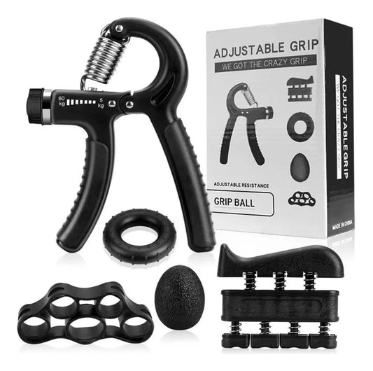 Kit Ejercitador Hand Grip Mano Muñeca